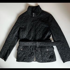 Burberry Quilted Jacket Black Size Small